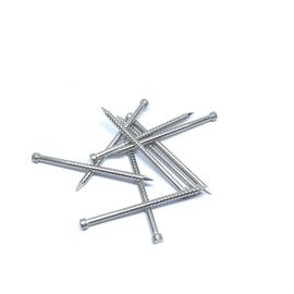 50 X  Annular Ring Shank Stainless Steel Lost Head Nails For Timbers